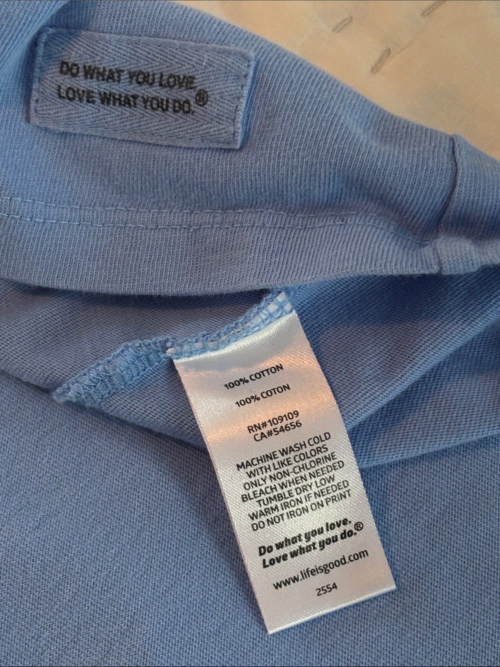 Life Is Good cotton tee shirt * sz med * Love Dogs - Picture 8 of 8